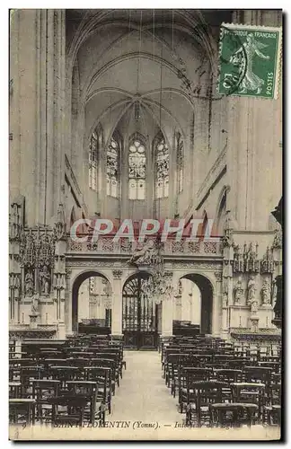 Cartes postales St Florentin Interieur de l'Eglise
