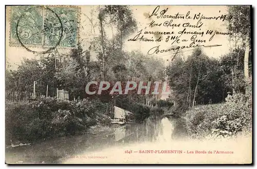 Cartes postales Saint Florentin Les Bords de l&#39Armance