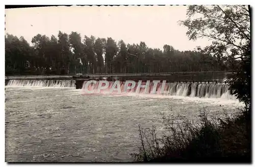 Moderne Karte St Julien du Sault Barrage de la Bouviere