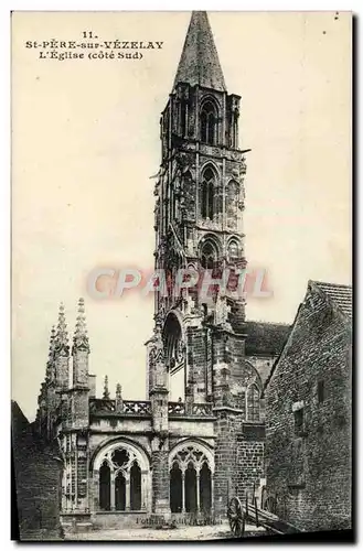 Cartes postales Saint Pere sous Vezelay l&#39Eglise