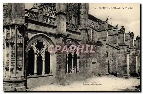 Cartes postales St Pere L&#39Abside de l&#39Eglise