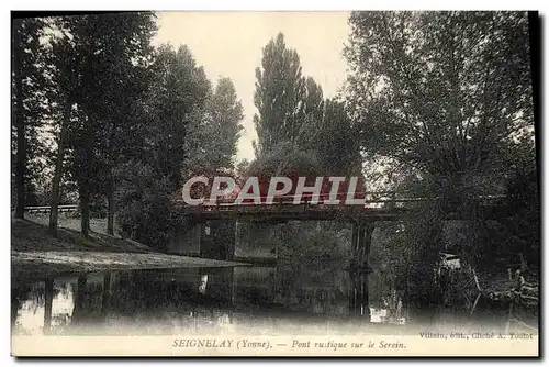 Cartes postales Seignelay Pont rustique sur le Serein