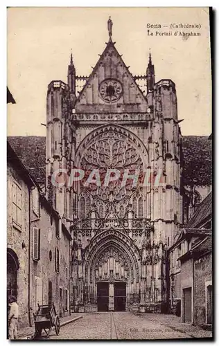 Cartes postales Sens Le Portail d'Abraham
