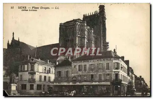 Cartes postales Sens Place Drapes