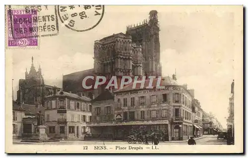 Cartes postales Sens Place Drapes