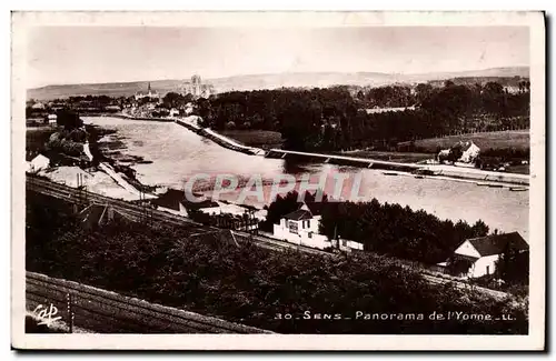 Cartes postales Sens Panorama de l&#39Yonne