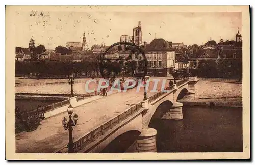 Ansichtskarte AK Sens Le Nouveau Pont