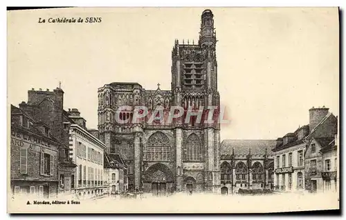 Cartes postales Sens La Cathedrale de Sens