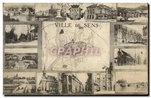 Cartes postales Sens Ville de Sens