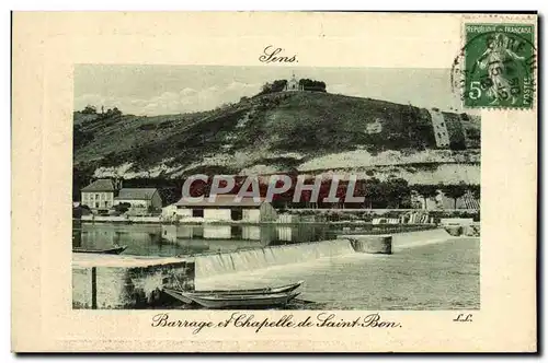 Cartes postales Sens Barrage et Chapelle de Saint Bon