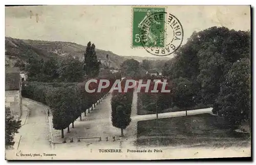 Cartes postales Tonnerre Promenade Du Patis