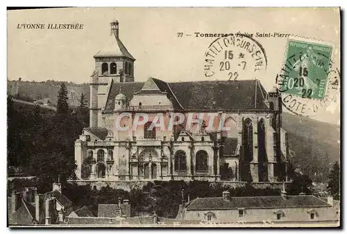 Cartes postales Tonnerre Eglise Saint Pierre