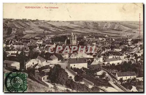 Cartes postales Vermenton Vue Generale