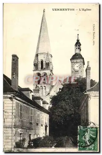 Cartes postales Vermenton L&#39Eglise