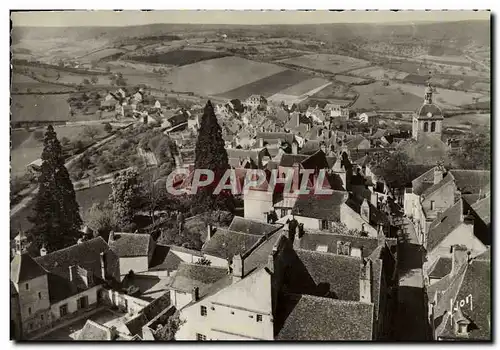 Cartes postales moderne Vezelay Vue de la Tour de la Basilique