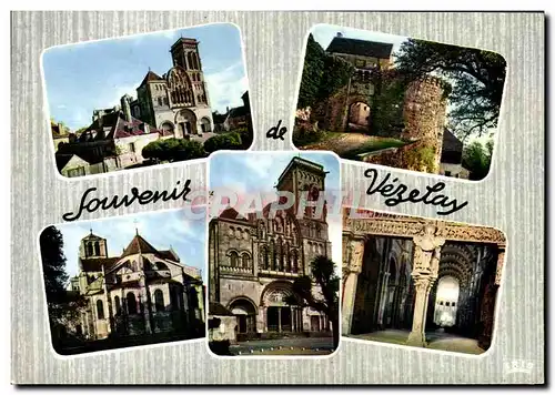 Cartes postales moderne Souvenir De Vezelay La Basilique de la Madeleine La Porte Neuve