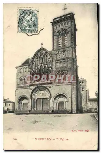 Cartes postales Vezelay L'Eglise