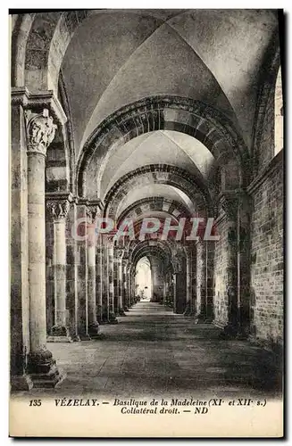 Cartes postales Vezelay Basilique de la Madeleine