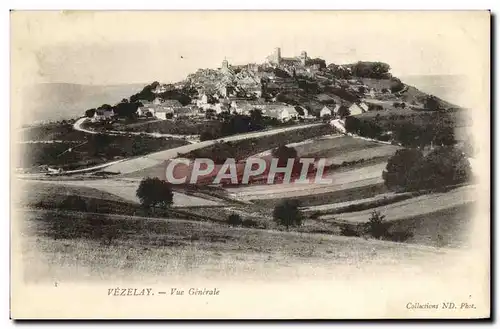 Cartes postales Vezelay Vue Generale