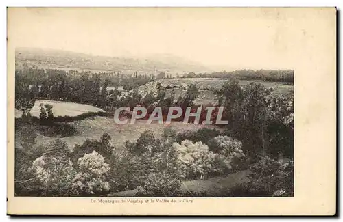 Cartes postales Vezelay La montagne et la vallee de la Cure