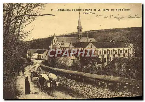 Ansichtskarte AK Monastere De Sainte Marie De La Pierre Qui Vire Cote Nord