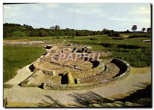 Cartes postales moderne La Morvan Touristique St Pere Sous Vezelay La fontaine salee Ruines des thermes romains exhumees