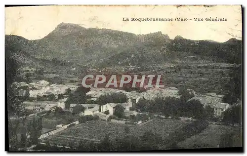 Cartes postales La Roquebussanne Vue Generale