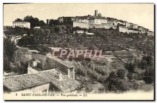 Cartes postales Saint Paul Du Var Vue Generale