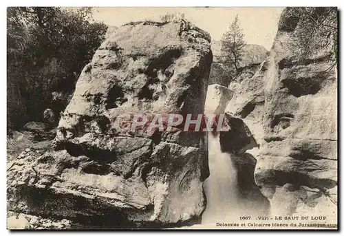 Cartes postales Le Saut Du Loup Dolomies Et Calcaires Blancs Du Jurassique superieur