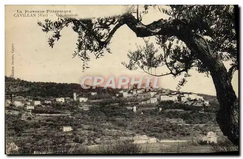 Cartes postales La Provence Pittoresque Cavillan Vue Generale