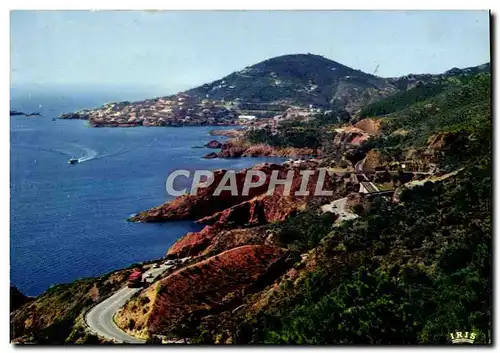 Cartes postales moderne Reflets De La Cote d&#39Azur Vue Panoramique Sur La Corniche D&#39Or