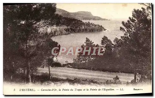 Ansichtskarte AK L&#39Esterel Corniche d&#39Or La Pointe Du Trayas Et La Pointe De l&#39Esquillon