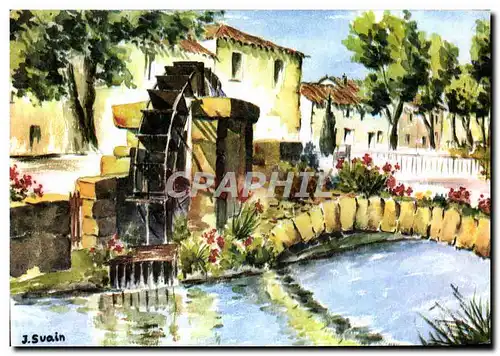 Cartes postales moderne Les Aquarelles Provence Cote d&#39Azur