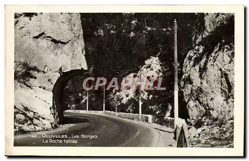 Cartes postales moderne Ollivules Les Gorges La Roche Taillee