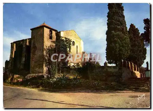 Cartes postales moderne La Cote d&#39Azur Miracle De La Nature Bormes Les Mimosas Chapelle Saint Francois