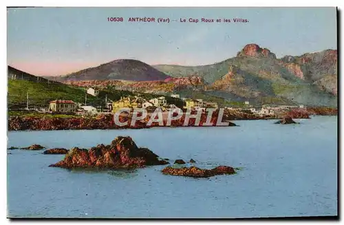 Cartes postales moderne Antheor Le Cap roux Et Les Villas