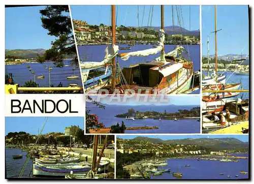 Cartes postales moderne Lumiere Et Beaute De La Cote d'Azur Souvenir De Bandol