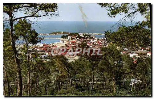 Moderne Karte Cote D&#39Azur Bandol Vue Generale