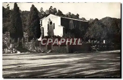 Cartes postales moderne Cote d'Azur Varoise Bormes Les Mimosas Chapelle Saint Francois