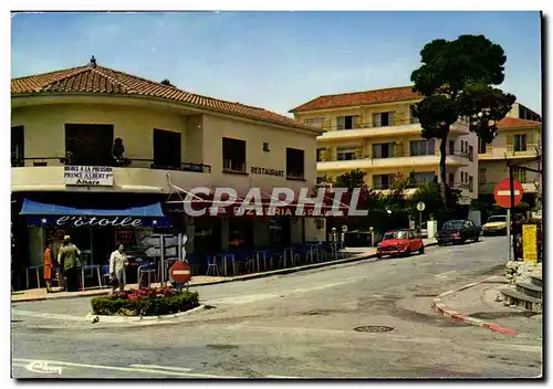 Cartes postales moderne Boulouris Route Nationale A L&#39Arriere Plane l&#39Hotel thalasse Centre de vacances UMO Meurth