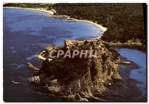 Cartes postales moderne Lumiere Et Beaute De La Cote d&#39Azur Gros Plan Sur Le Fort De Bregancon