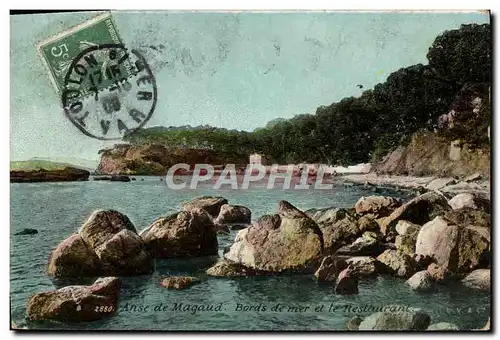 Cartes postales Anse De Magaud Bords De Mer Et Le Restaurant