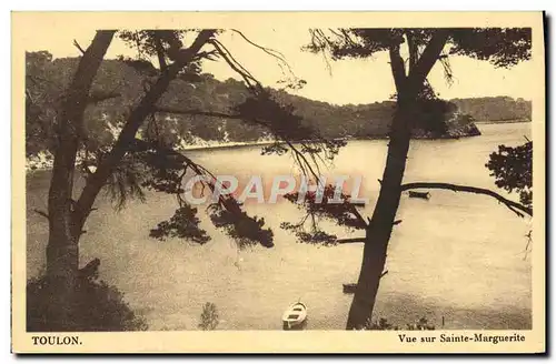 Cartes postales Toulon Vue Sur Sainte Marguerite