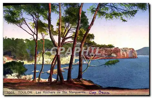 Cartes postales Toulon Les Rochers De Ste Marguerite