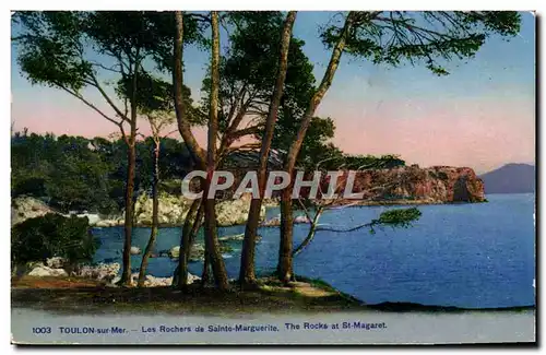 Ansichtskarte AK Toulon Sur Mer Les Rochers De Sainte Marguerite