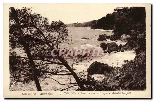 Cartes postales Toulon Point De Vue Artistique