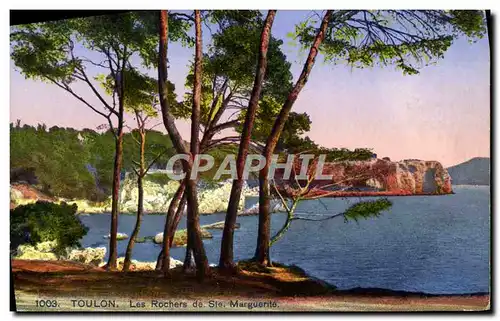 Ansichtskarte AK Toulon Les Rochers De Ste Marguerite