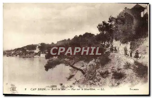 Cartes postales Cap Brun Bord De Mer Vue Sur Le Mourillon