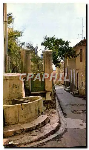 Cartes postales moderne Carnoules Vieille Rue Jeanne D&#39Arc Et Fontaine