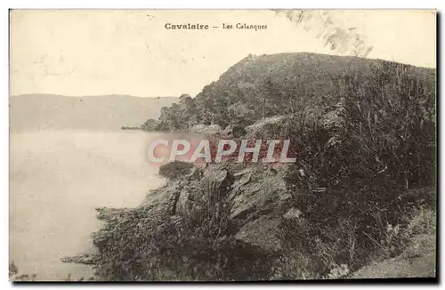 Cartes postales Cavalaire Les Calanques